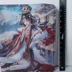 Chinese Art Card Binder 3-Ring Anime Waifu Double Sided Redemption Folder - Image 3