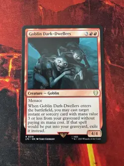 MTG - Goblin Dark-Dwellers - LTC - 0219 - Image 1