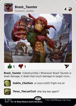 🧙Goblingram FOIL SLD (OPEN 5 Cards) Secret Lair MTG - Image 3