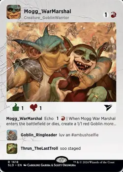 🧙Goblingram FOIL SLD (OPEN 5 Cards) Secret Lair MTG - Image 4