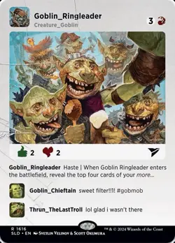 🧙Goblingram FOIL SLD (OPEN 5 Cards) Secret Lair MTG - Image 5