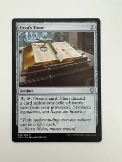 Urza’s Tome MTG Magic the Gathering Card NM Near Mint DOM - Image 1