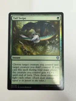 Tail Swipe Foil MTG Magic the Gathering Card NM Near Mint DMU - Image 1