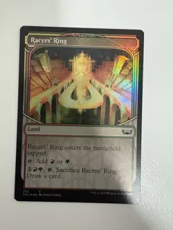 Racers’ Ring Foil Showcase MTG Magic the Gathering Card NM Near Mint SNC - Image 1