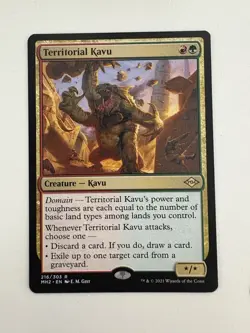 Territorial Kavu MTG Magic the Gathering Card NM Near Mint MH2 - Image 1