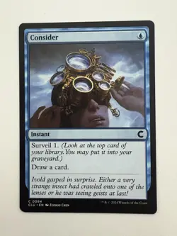 Consider MTG Magic the Gathering Card NM Near Mint CLU - Image 1