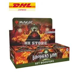 MTG The Brothers' War Set Booster Box Factory Sealed 30 Packs 360 Cards English - Image 1