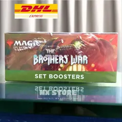 MTG The Brothers' War Set Booster Box Factory Sealed 30 Packs 360 Cards English - Image 2