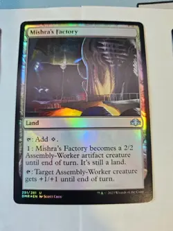 MTG - Mishra's Factory FOIL - Dominaria Remastered - Image 1