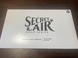 MTG Secret Lair Junji Ito Foil Japanese Edition Magic the Gathering - Image 1