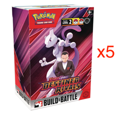 x5 Pokemon TCG: Destined Rivals Build and Battle Box ✅ Confirmed Preorder ✅ - Image 1