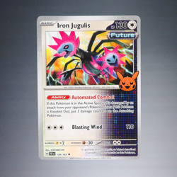 2024 POKEMON TCG IRON JUGULIS #139/162 TRICK OR TRADE BOOSTER UNCOMMON TC - Image 1