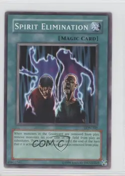Spirit Elimination Unlimited YuGiOh Labyrinth of Nightmare #LON-102 2003 READ - Image 1