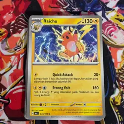 Raichu - 045/123 - Uncommon - Pokemon MA4I Void Blast (Indonesian) - Image 1