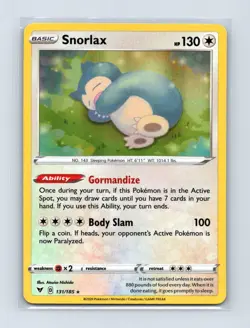 Snorlax 131/185 Holo Rare Vivid Voltage Pokemon Holo Lightly Played - Image 1