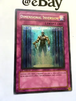 YUGIOH - DIMENSIONAL INVERSION - CDIP-EN052 - 1ST ED - EXCELLENT - ULTIMATE RARE - Image 2