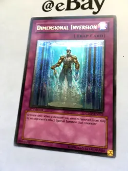YUGIOH - DIMENSIONAL INVERSION - CDIP-EN052 - 1ST ED - EXCELLENT - ULTIMATE RARE - Image 3