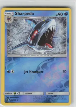 MP Sharpedo 28/145 Rare Guardians Rising Pokemon 2017 - Image 1
