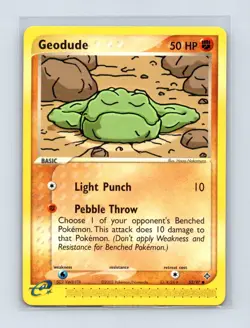 Geodude 55/97 Common Dragon Pokemon Near Mint - Image 1