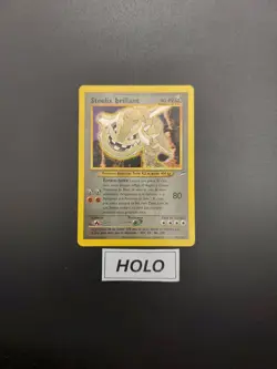 Carte Pokemon - Steelix Brillant 112/105 Holo - Neo Destiny - Played - Wizard! - Image 1