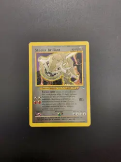 Carte Pokemon - Steelix Brillant 112/105 Holo - Neo Destiny - Played - Wizard! - Image 2