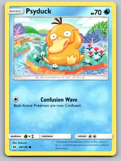 Psyduck 28/149 Common SM Base Set Pokemon Lightly Played - Image 1