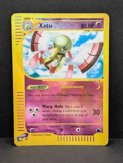 Xatu 35/144 Skyridge Reverse Holo Rare Pokemon TCG Nintendo vintage e-reader MP+ - Image 1