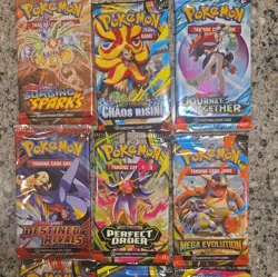 Pokemon TCG Booster Pack Lot (9) New & Sealed Ready to Ship In Hand - Image 2