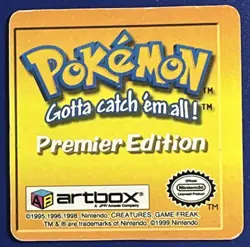 LP Mankey Primeape 27 Lenticular Pokemon Card Premier Artbox Flipz 1999 - Image 3