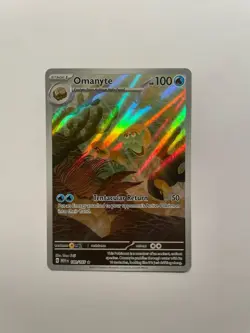 OMANYTE 180/165 ILLUSTRATION RARE 151 POKEMON NM - Image 1