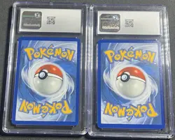 CGC 10 Eevee & Pikachu Pokemon Together Stamp Sequential Set - Image 2