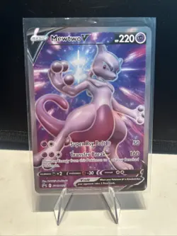 Pokemon Mewtwo V SWSH229 SWSH: Sword & Shield Promo Full Art Holo 220 HP - Image 1