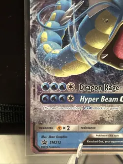 Gyarados GX SM212 OC Black Star Promo 2019 Pokemon Card Near Mint-Mint - Image 4