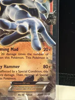 Pokemon Machamp EX XY108 XY Promo Full Art Holo Pokemon Card NM - Image 3