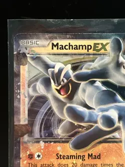 Pokemon Machamp EX XY108 XY Promo Full Art Holo Pokemon Card NM - Image 5