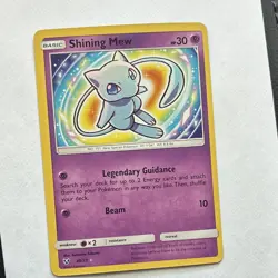 Pokemon Company Shining Mew 40/73 Shining Legends Shiny Holo Rare EN 2017 - Image 1