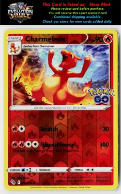Pokemon GO #009/078 Charmeleon Reverse Holo - Image 1