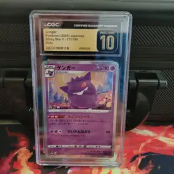 Pokemon Gengar Holo 071/190 Shiny Star V Japanese CGC Pristine 10 TCG Card - Image 1