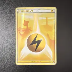 Pokemon TCG Lightning Energy 91/95 Call of Legends Basic Energy Holofoil 2011 - Image 1
