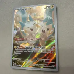 Pachirisu 208/198 Pokemon Scarlet & Violet Illustration Rare - Image 2