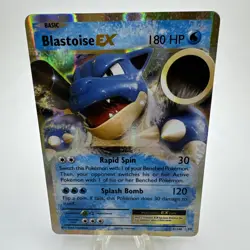 Pokemon Blastoise EX XY Evolutions 21/108 Ultra Rare Holo LP/NM - Image 1