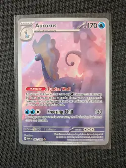 Pokemon Aurorus 092/182 Perfect Order Mega Evolution Illustration Rare 🦕 MINT - Image 1