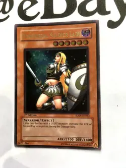 YUGIOH - SOD-EN033 - PENUMBRAL SOLDIER LADY - 1ST EDITION - ULTIMATE RARE - Image 3