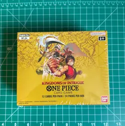 Bandai One Piece Card Game OP-04 Kingdoms of Intrigue Eng Booster Box *DAMAGED* - Image 2