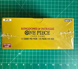 Bandai One Piece Card Game OP-04 Kingdoms of Intrigue Eng Booster Box *DAMAGED* - Image 5