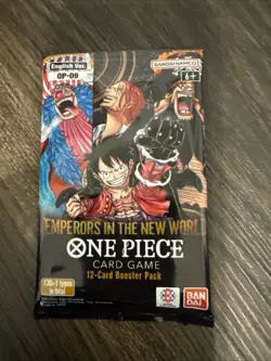 One Piece OP-09 Emperors in the New World Booster Pack ENGLISH New Sealed - Image 1
