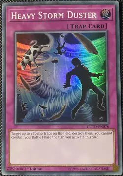 Heavy Storm Duster COTD-EN076 Code of the Duelist 1st Edition - Yugioh Card - Image 1