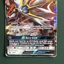 Solgaleo GX SM16 Black Star Promo Holo Rare Pokemon Card Sun & Moon - HP - Image 3