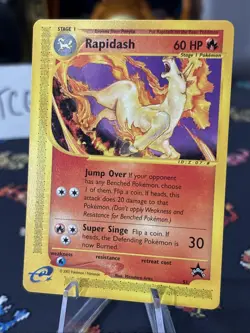 Pokemon TCG Rapidash - WOTC Black Star Promo 51 - 2002 Vintage Clean Card READ!! - Image 2