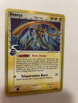 ✨ Pokemon Card Deoxys 6/110 Reverse Holo Foil EX Holon Phantoms EX 🧨 - Image 4